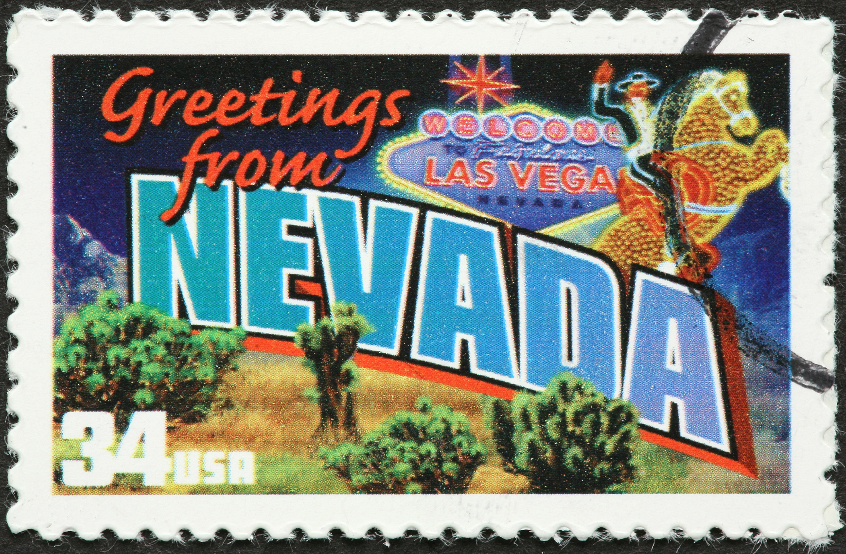 Nevada stamp